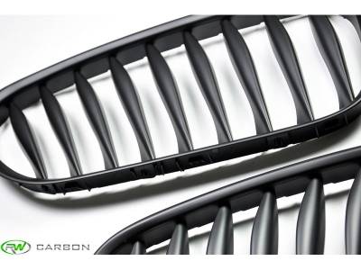 RW Carbon - BMW E85 E86 Z4 Matte Black Grilles bmwe85001 - Image 2