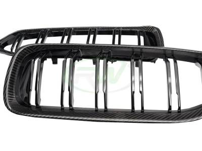 RW Carbon - BMW G29 Z4 Dual Slat Carbon Fiber Grilles bmwg2910 - Image 5
