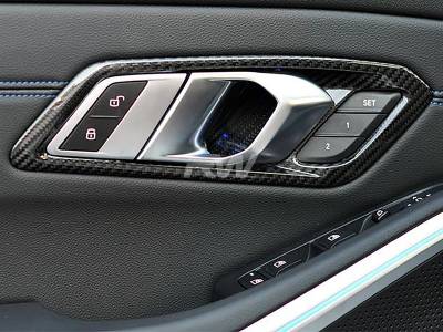 RW Carbon - BMW G20 Carbon Fiber Interior Door Handle Trims bmwg20015 - Image 2