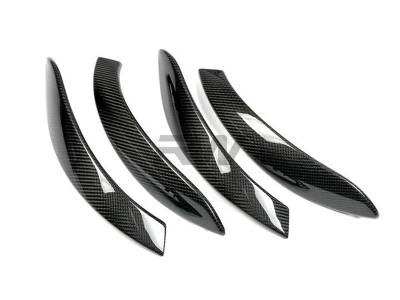 BMW F80 M3 Carbon Fiber Door Grip Handle Trims - Front and Rear bmwf8x069-2