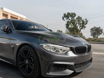 RW Carbon - BMW F30/F32 GTS Style Carbon Fiber Hood bmwf30041 - Image 4