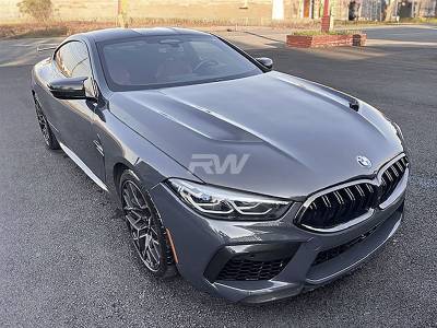 RW Carbon - BMW G14 G15 G16 F91 F92 F93 M8 Carbon Fiber Hood bmwg1409 - Image 4