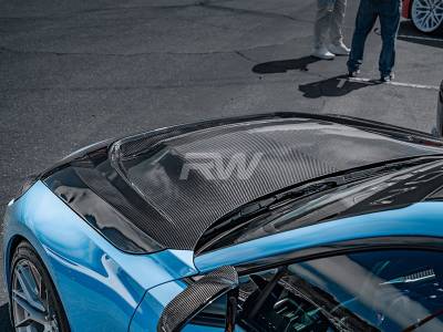 RW Carbon - BMW G87 M2 / G42 2-Series Carbon Fiber DTM Hood bmwg87034 - Image 3