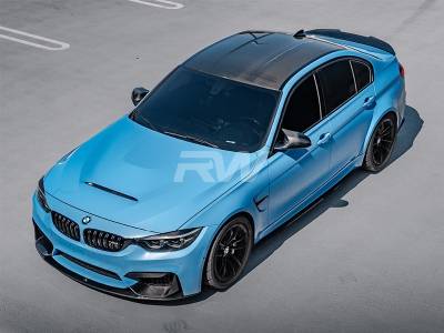 RW Carbon - BMW F8X M3 M4 GTS Style Aluminum Hood bmwf8x062 - Image 2