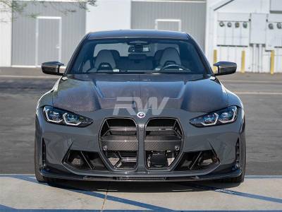 RW Carbon - BMW G8X M3/M4 Carbon Fiber CS Style Hood bmwg8x024 - Image 3