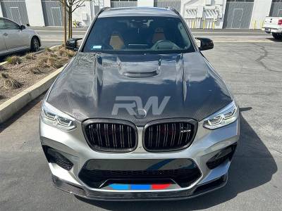 RW Carbon - BMW F97 F98 G01 G02 Carbon Fiber Hood bmwf97012 - Image 4