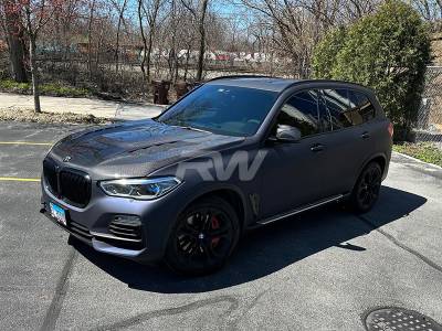 RW Carbon - BMW G05 X5 F95 X5M Carbon Fiber Hood bmwf95012 - Image 4