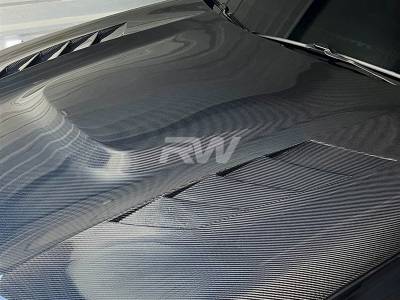 RW Carbon - BMW G06 X6 F96 X6M Carbon Fiber Hood bmwg06004 - Image 3