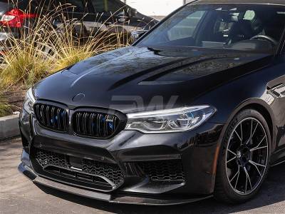 BMW F90 M5 CS Hood w/ Gloss Black Plastic Hood Vent bmwf90036-1