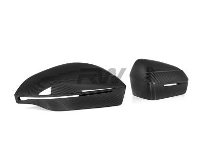 RW Carbon - BMW G60 G70 Carbon Fiber Mirror Cap Replacements bmwg6002 - Image 5