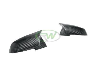 RW Carbon - BMW F22 F30 F32 F87 M Styled CF Mirror Caps bmwf30038 - Image 6