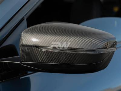 BMW G42 230i 2-Series Carbon Fiber Mirror Caps bmwg4209