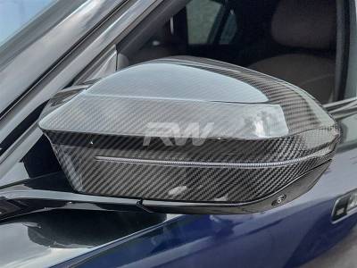 RW Carbon - BMW G60 G70 M Styled CF Mirror Cap Replacements bmwg6001 - Image 2