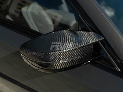 BMW G42 M240i 2-Series Carbon Fiber Mirror Caps bmwg4207