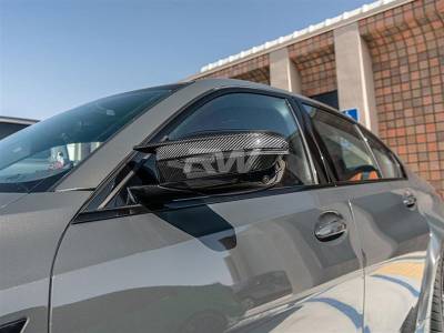 RW Carbon - BMW 2023+ G20 G26 G22 G23 CF Mirror Caps bmwg20035 - Image 3