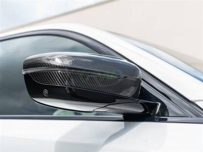RW Carbon - BMW M5 M8 M850i Carbon Fiber Mirror Caps bmwf9018 - Image 2