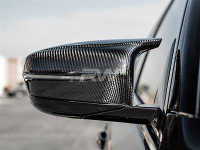 RW Carbon - BMW M5 M8 M850i Carbon Fiber Mirror Caps bmwf9018 - Image 4