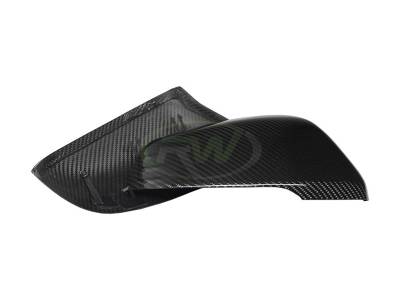 RW Carbon - Toyota Supra A90 20+ Carbon Fiber Mirror Caps toyota01 - Image 3