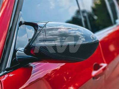 RW Carbon - BMW E90 E92 E93 M3 Carbon Fiber Mirror Covers bmwe9xm331 - Image 3