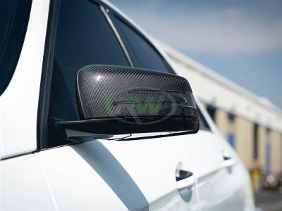 RW Carbon - Mercedes Carbon Fiber Replacement Mirror Covers mercw20429 - Image 3