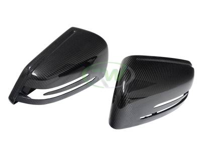 RW Carbon - Mercedes Carbon Fiber Replacement Mirror Covers mercw20429 - Image 5