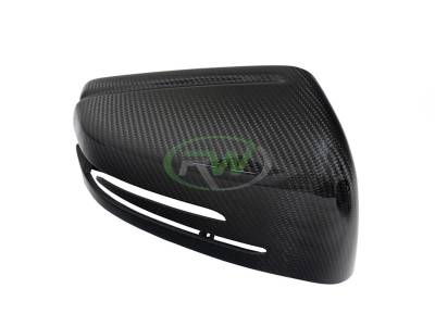 RW Carbon - Mercedes Carbon Fiber Replacement Mirror Covers mercw20429 - Image 6