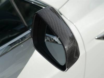 RW Carbon - Tesla Model S Carbon Fiber Mirror Covers (12-20) tesla024 - Image 3