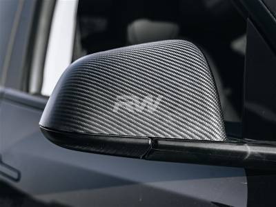 Tesla Model Y Carbon Fiber Mirror Covers tesla023