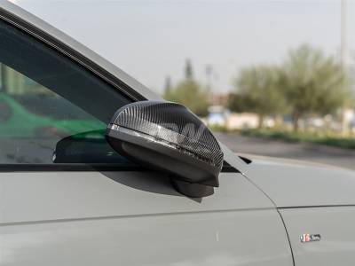 RW Carbon - Audi B9 A4/A5 S4/S5 Carbon Fiber Mirror Replacements audib9a402 - Image 2