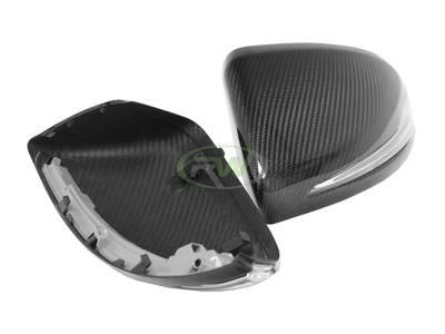 RW Carbon - Mercedes Carbon Fiber Mirror Replacements W205 W213 W222 mercw20504 - Image 5