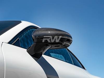 RW Carbon - Mercedes C192 GT55 GT63 CF Mirror Replacements mercc19201 - Image 3