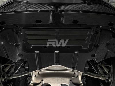RW Carbon - BMW G90/G99 M5 Carbon Fiber Oil Cooler Guard bmwg9006 - Image 2