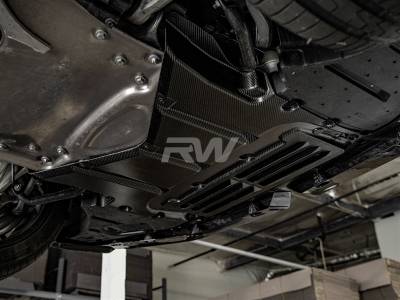 RW Carbon - BMW G90/G99 M5 Carbon Fiber Oil Cooler Guard bmwg9006 - Image 3