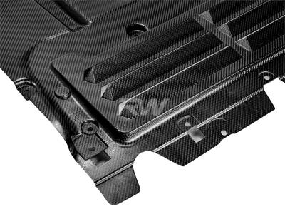 RW Carbon - BMW G90/G99 M5 Carbon Fiber Oil Cooler Guard bmwg9006 - Image 6