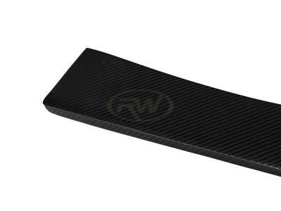 RW Carbon - Mercedes W204 Carbon Fiber Rear Bumper Splitters mercw20442 - Image 5