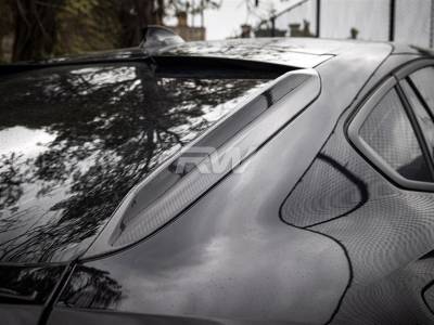 RW Carbon - BMW F96 X6M G06 X6 Carbon Fiber Rear Fin Set bmwf96011 - Image 2