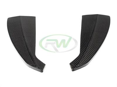 RW Carbon - BMW F95 X5M F96 X6M Carbon Fiber Rear Splitters bmwf9604 - Image 5