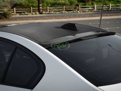 RW Carbon - BMW G30/F90 Carbon Fiber Roof Spoiler bmwg30015 - Image 2