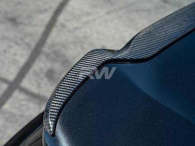 RW Carbon - BMW F97 X3M Carbon Fiber Roof Spoiler bmwf97008 - Image 3