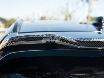 RW Carbon - BMW F97 X3M Carbon Fiber Roof Spoiler bmwf97008 - Image 4
