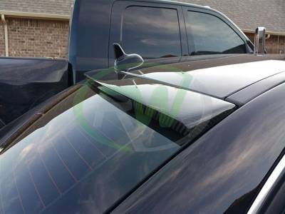 RW Carbon - Mercedes W204 Carbon Fiber Roof Spoiler mercw20427 - Image 3