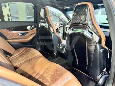 RW Carbon - Mercedes W205 C63 Carbon Fiber Seat Backs mercw20525 - Image 2