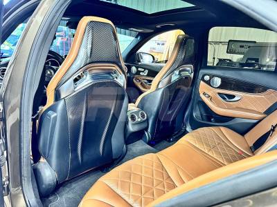 RW Carbon - Mercedes W205 C63 Carbon Fiber Seat Backs mercw20525 - Image 3