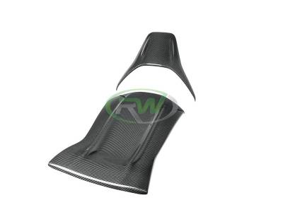 RW Carbon - Mercedes W205 C63 Carbon Fiber Seat Backs mercw20525 - Image 4