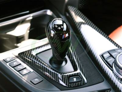 RW Carbon - Carbon Fiber Alcantara Shift Console Trim BMW F8x bmwf8x021 - Image 2