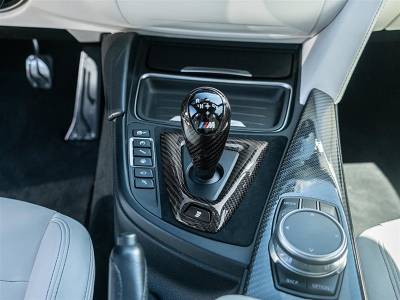 RW Carbon - Carbon Fiber Alcantara Shift Console Trim BMW F8x bmwf8x021 - Image 4