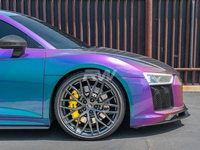 RW Carbon - Audi R8 4S Carbon Fiber Side Skirt Extensions audir806 - Image 3