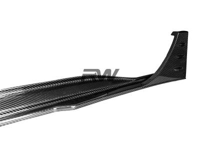 RW Carbon - Audi RS6 C8 Avant Carbon Fiber Side Skirt Extensions audirs603 - Image 2