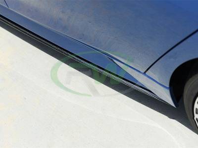 RW Carbon - BMW F30 F31 Carbon Fiber Side Skirt Extensions bmwf30009 - Image 2