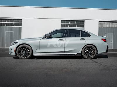 RW Carbon - BMW G20 DTM Carbon Fiber Side Skirt Extensions bmwg20052 - Image 2